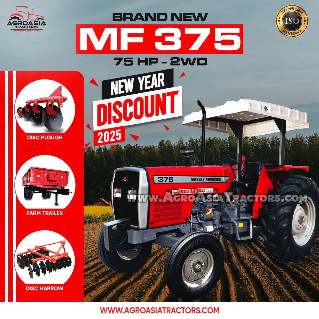 MF375 2WD New Year Discount Offers 2025 AgroAsia Tractors