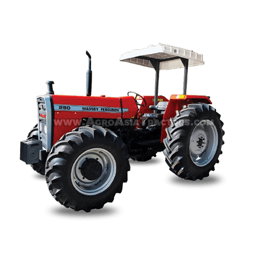 High-quality Massey Ferguson MF 290 4WD tractor for sale, perfect for heavy-duty farming tasks in UAE