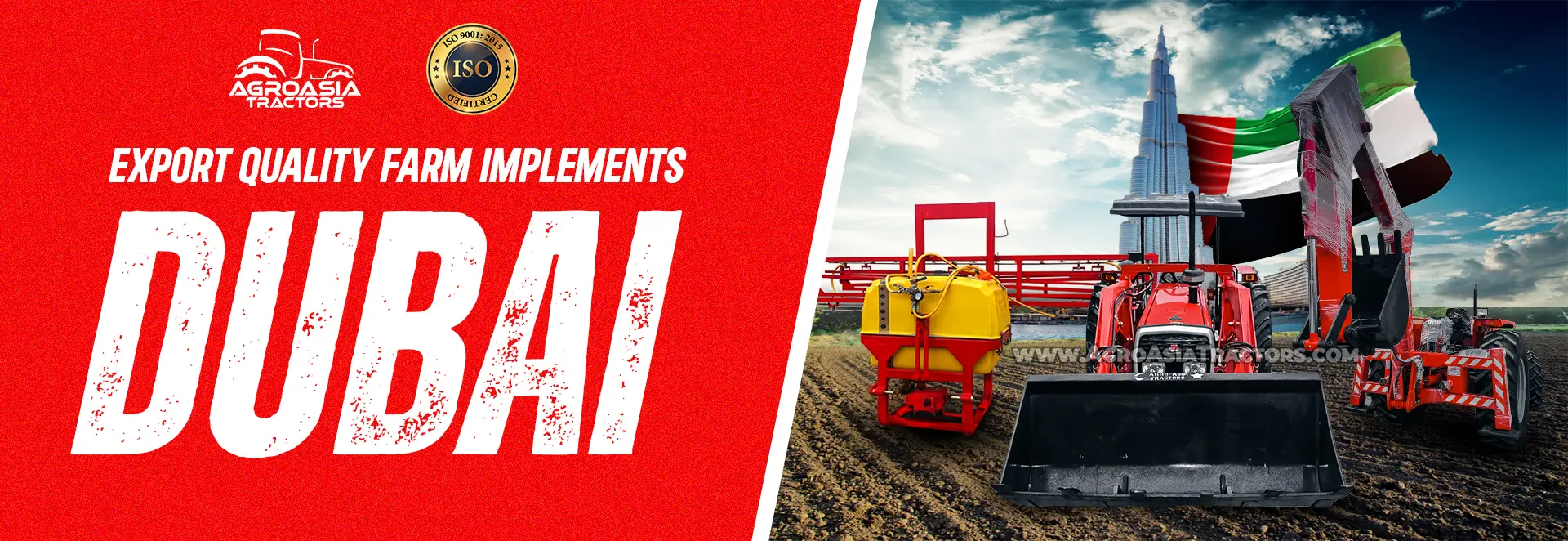Brand-new farm implements for sale in Dubai. Explore our latest, high-quality equipment designed to boost your farming efficiency.