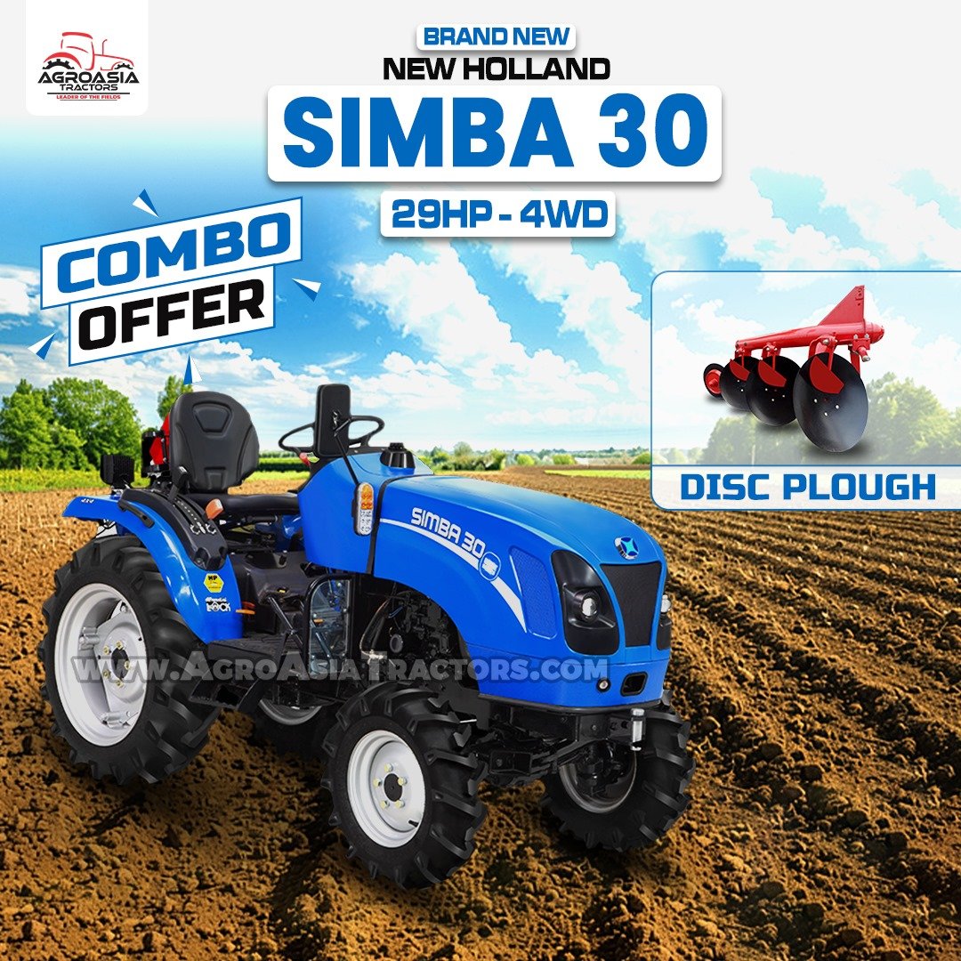 Brand New Simba 30 30HP Mini Tractor For Sale in UAE