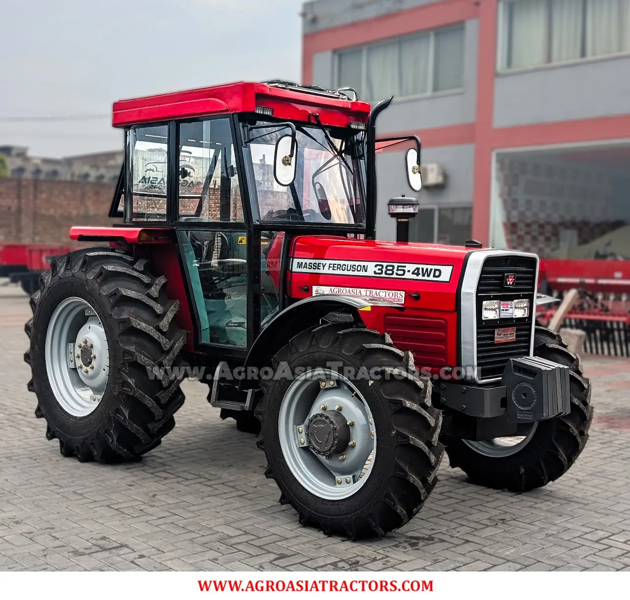 MF 385 with Cabin Tractor