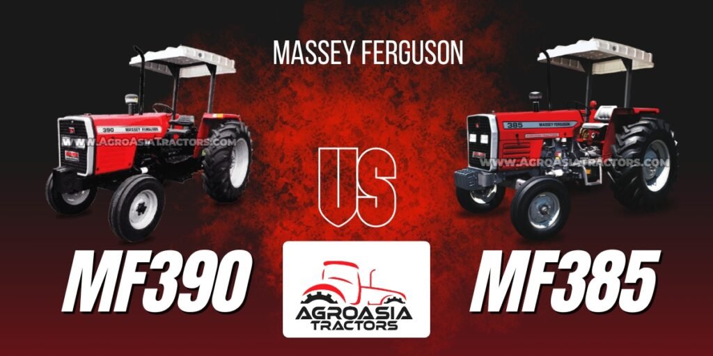 Massey Ferguson 385 (85HP) vs 390 (90HP)