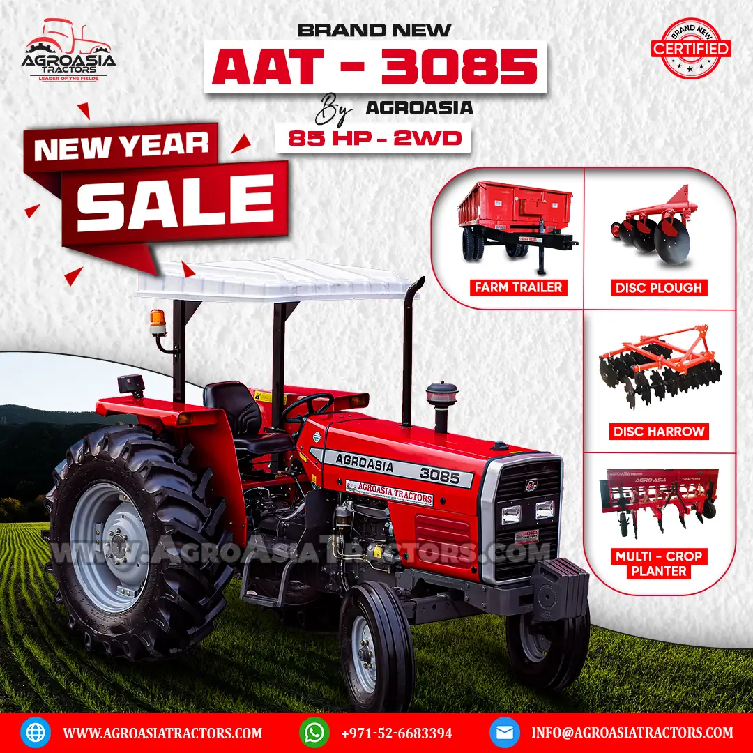 brand new 85hp 2WD tractor new year discounts