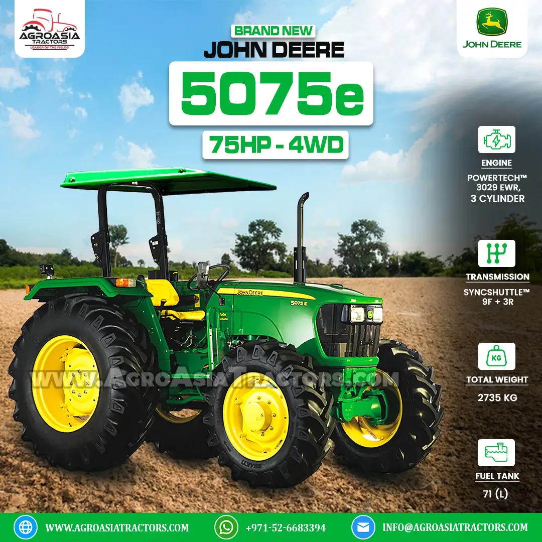 john deere 5075e tractor UAE Discount offers