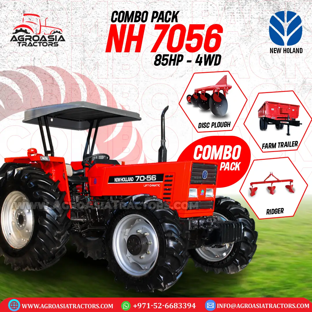 New Holland NH7056 85HP tractor UAE