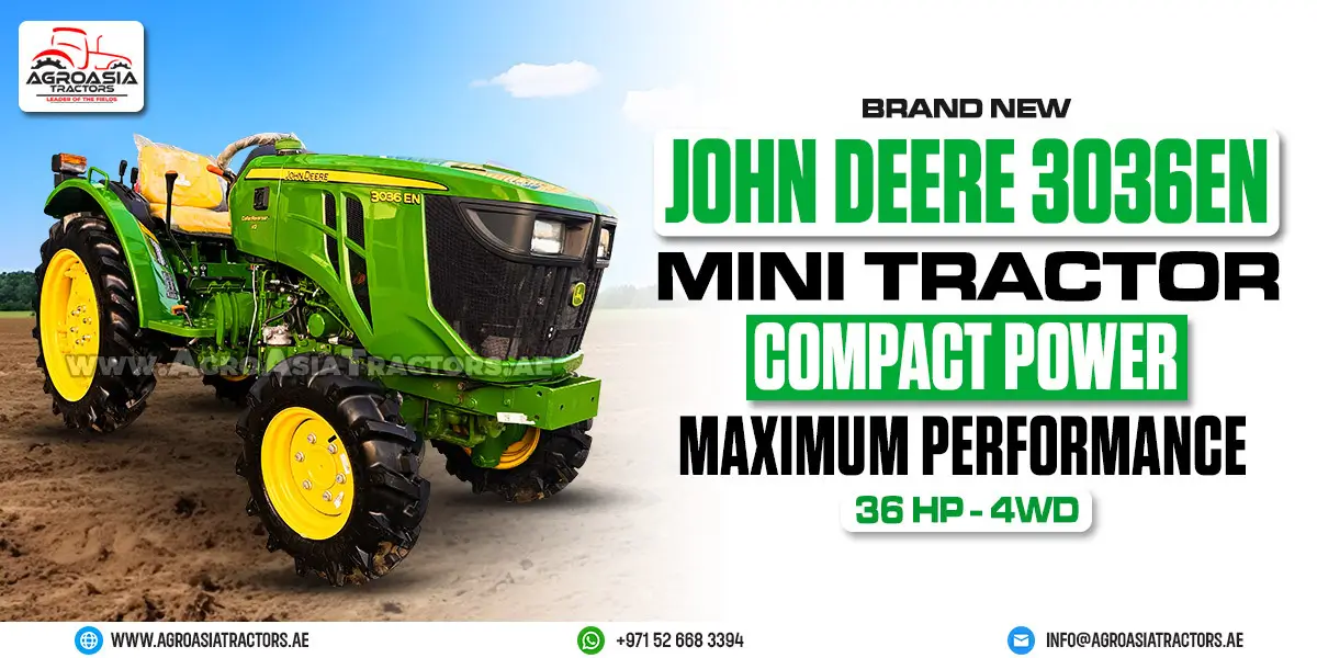 john deere 3036 mini tractor for sale in UAE