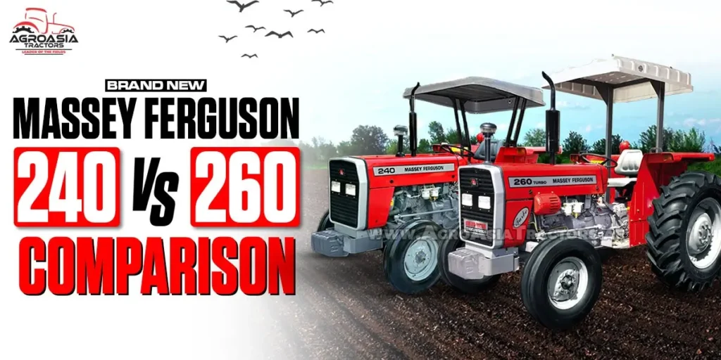 massey ferguson mf240 vs mf260 tractor 50hp tractor 60hp tractor