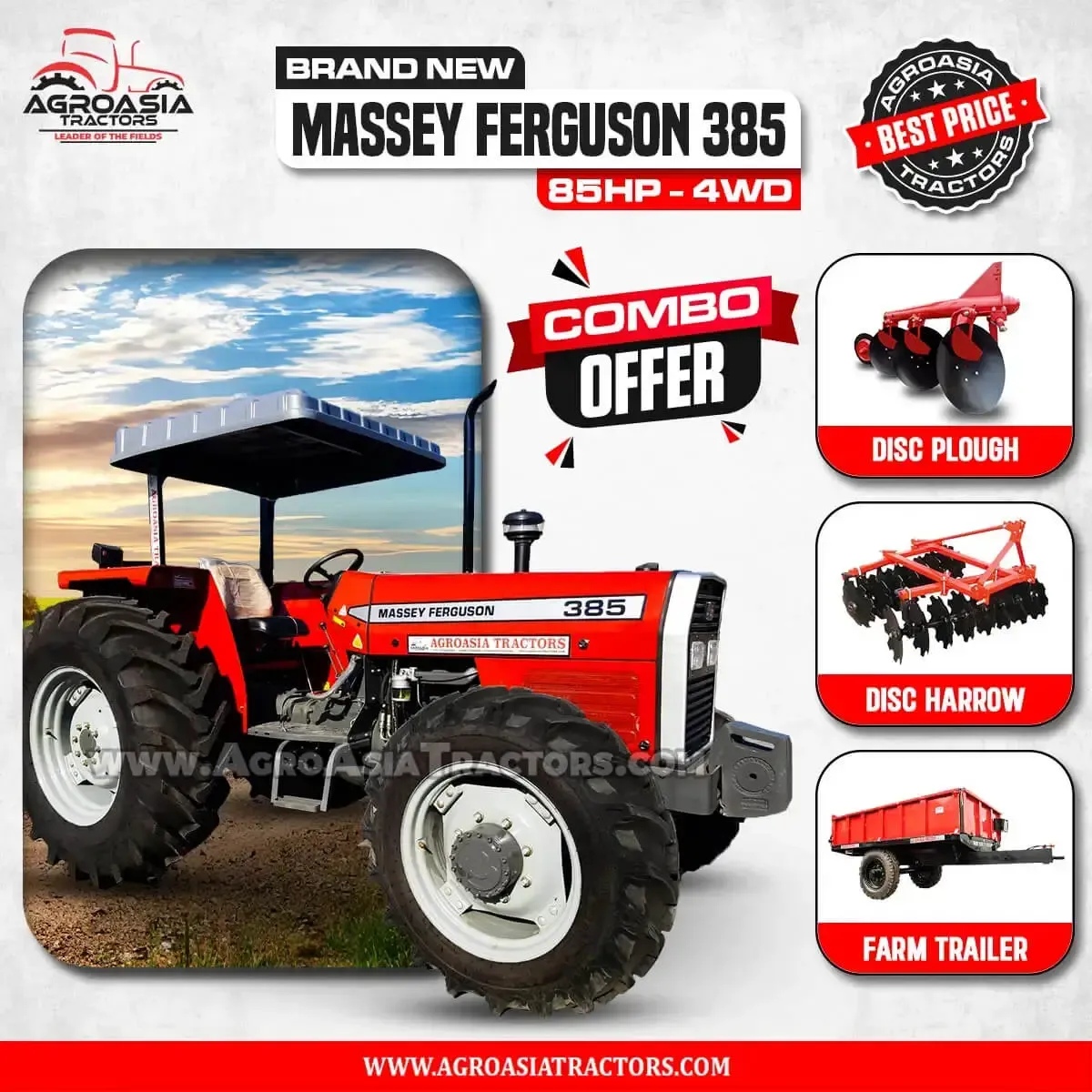 massey ferguson 85hp tractors in UAE