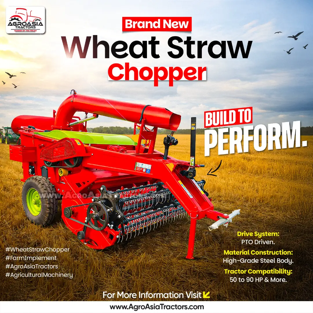 Wheat Straw Chopper for sale by agroasia tractors in UAE