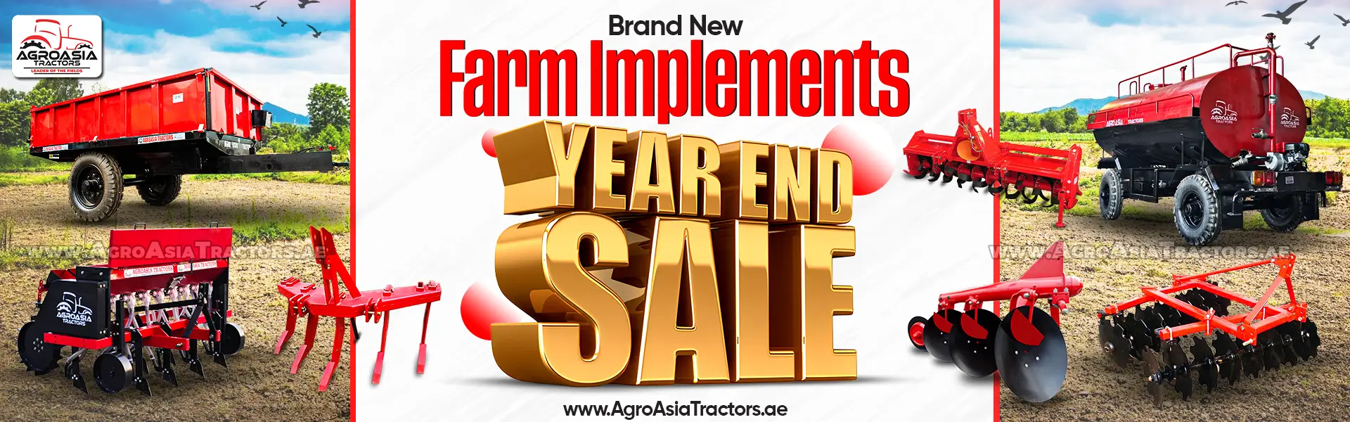 Farm Implements Year End Sale