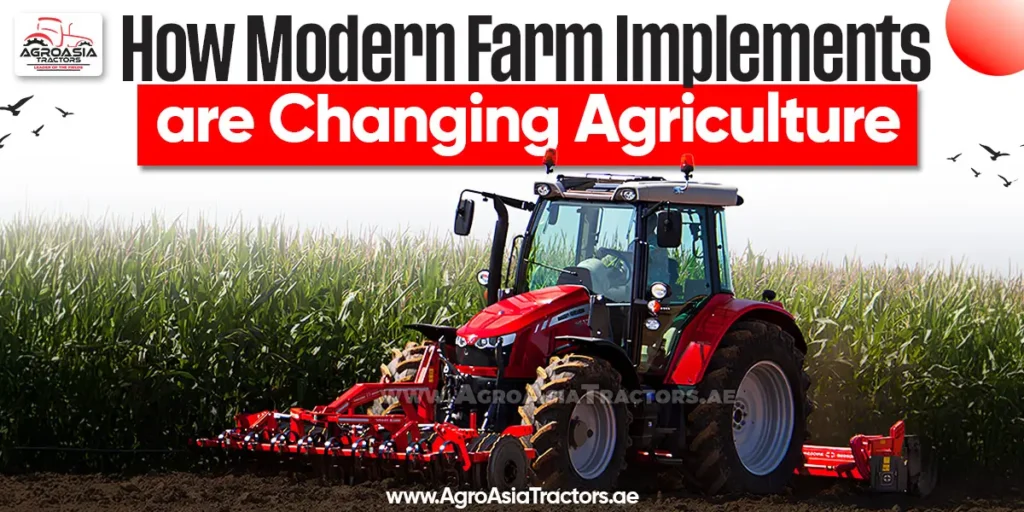 Implements for sale by Agroasia tractors UAE