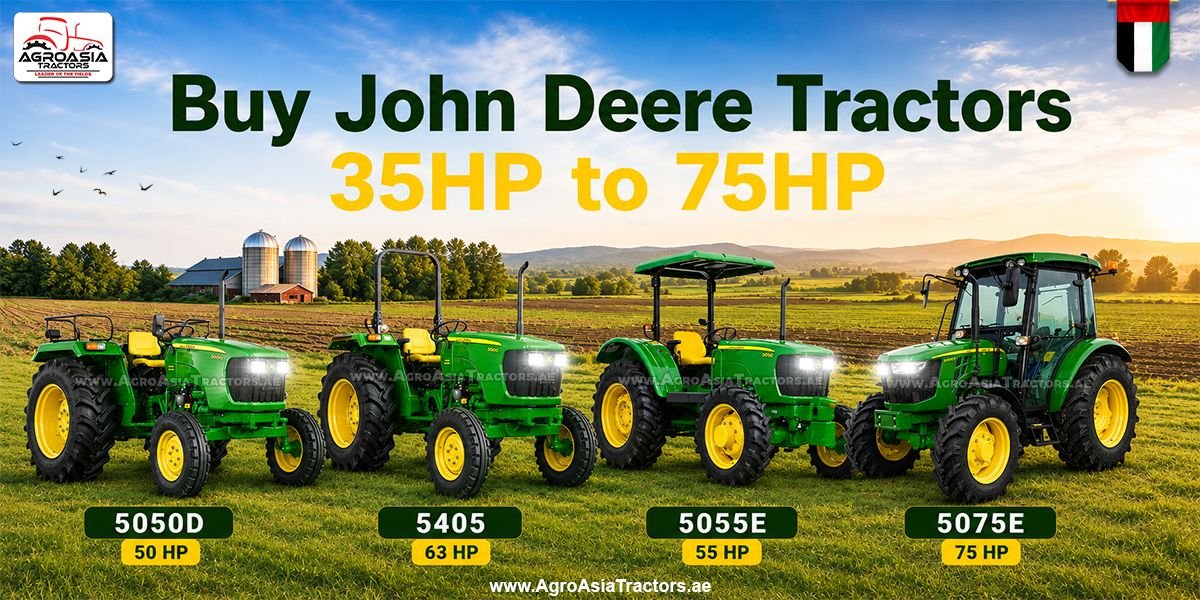 Buy John Deere Tractors 35HP to 75HP