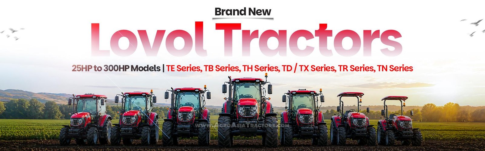 Brand New Lovol Tractors for sale