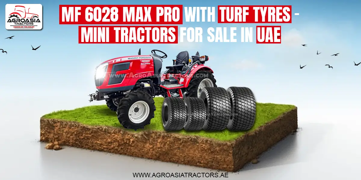 MF 6028 With Turf Tyres