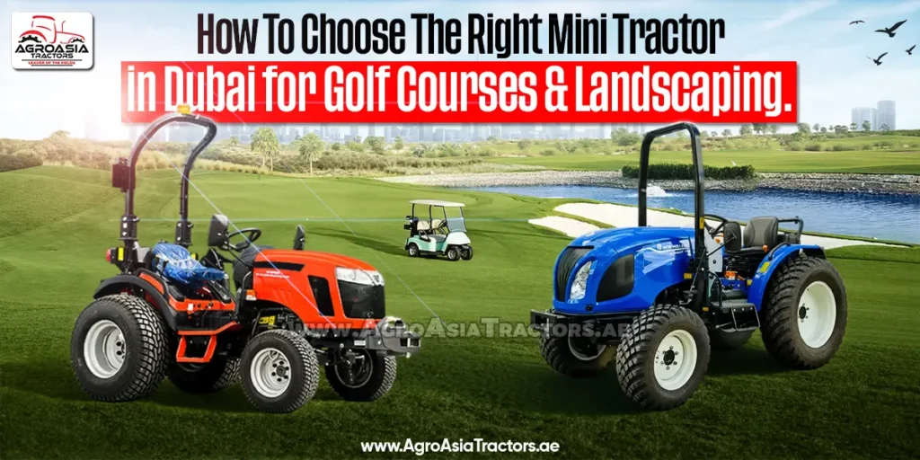 Mini Tractors in Dubai