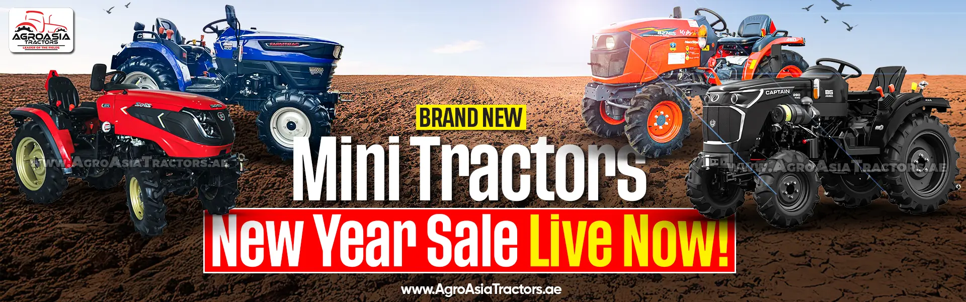 Mini Tractors New Year offers Dubai