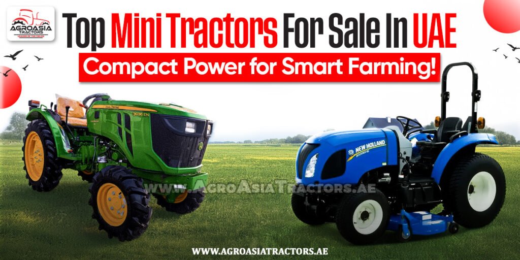 Mini Tractors for sale in UAE with Turf Tyres